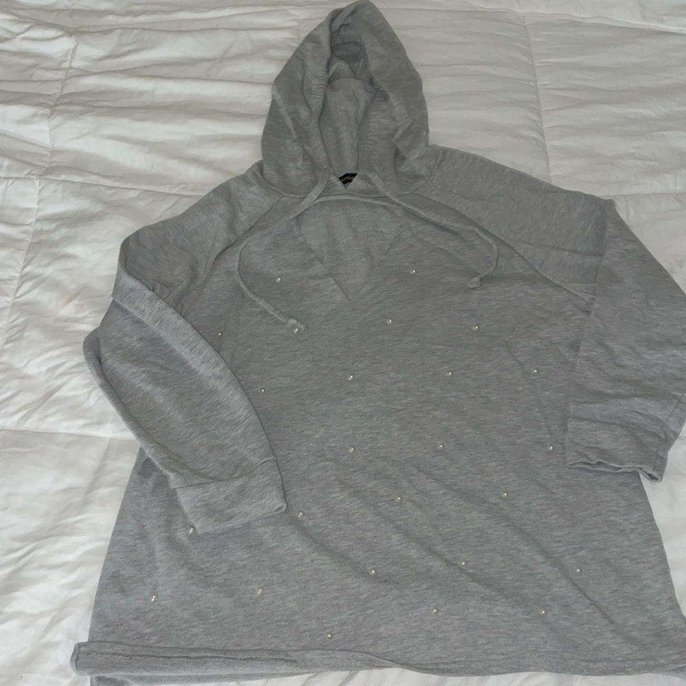 Gray hoodie